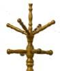 TEI Medium Brown Coat Stand-1