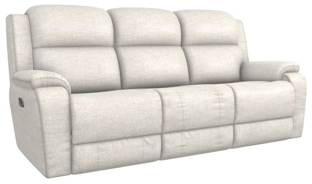 La-Z-Boy® Dorian Dove Power Reclining Sofa with Headrest and Lumbar-0