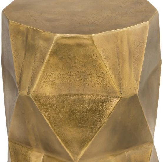 Moe's Home Collection Quintus Antique Brass Accent Table-1