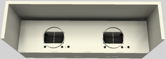 Vent-A-Hood® 48" Biscuit Wall Mounted Range Hood-2