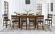A-America® Mariposa Rustic Whiskey Ladder Back Bar Stool-2
