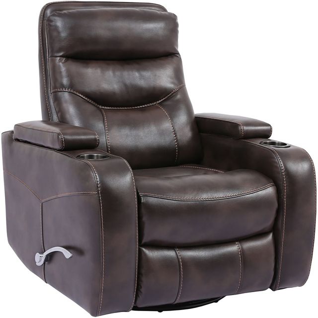 Parker House® Origin Manual Truffle Swivel Glider Recliner-0