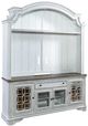 Liberty Furniture Magnolia Manor Antique White/Weathered Bark Entertainment Center-0