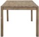 Coaster® Scottsdale 6-Piece Washed Brown Rectangular Dining Set-3