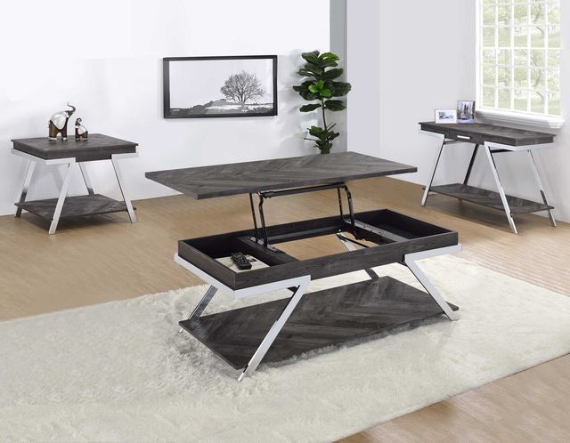 Steve Silver Co. Roma Shadow Grey End Table-3