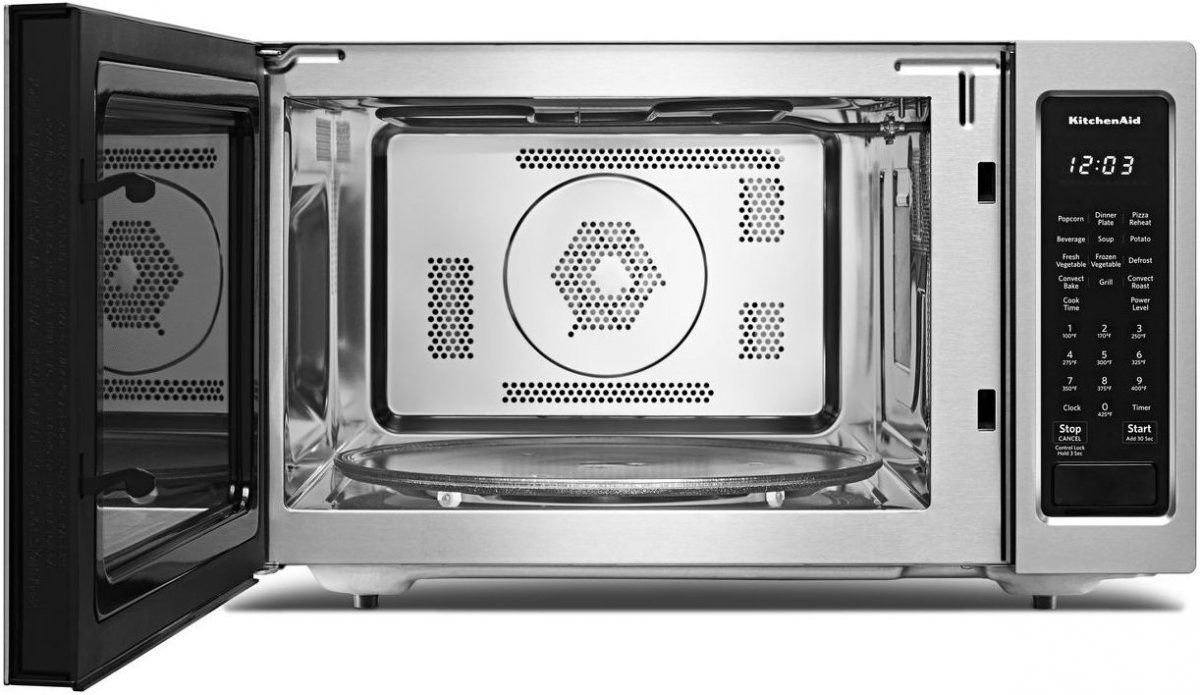 KitchenAid KMCC5015GSS Countertop Convection Microwave Oven - Thumbnail 3