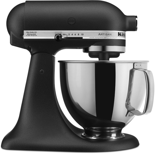 KitchenAid® Artisan® Series Imperial Black Stand Mixer-1