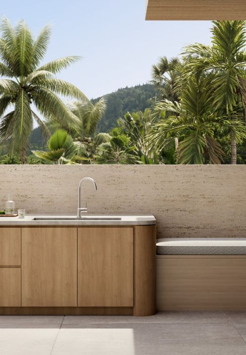 Brizo Odin® 316L Marine Grade Stainless Steel Outdoor Kitchen Faucet-3