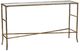 A & B Home Antique Gold Console Table-0