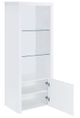Coaster® Jude 3-Piece White Entertainment Center Set-2
