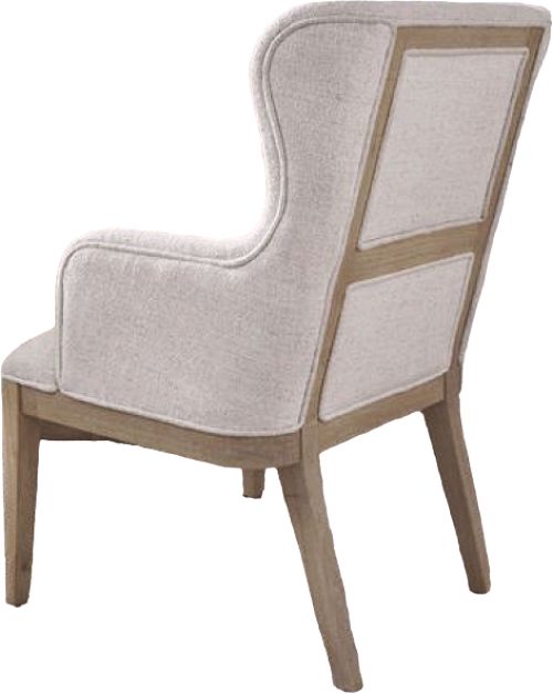 Magnussen Home® Somerset 2-Piece Butternut/Omari Natural Dining Arm Chair Set with Upholstered Seat and Back-1