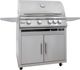 Blaze® Grills LTE+ 4-Burner Stainless Steel Built-In or Freestanding Liquid Propane Gas Grill-0
