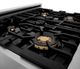 ZLINE Autograph Edition Legacy 30" Stainless Steel Gas Rangetop with Matte Black Accents-4