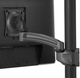 Chief® Kontour™ Black K2P Single Monitor Articulating Pole Mount-1