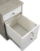 Winners Only® Berkeley Gray Oak/White Mobile File-3