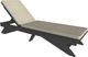 Unwasted® Reserve Black Plastic Outdoor Lounge Chaise-0