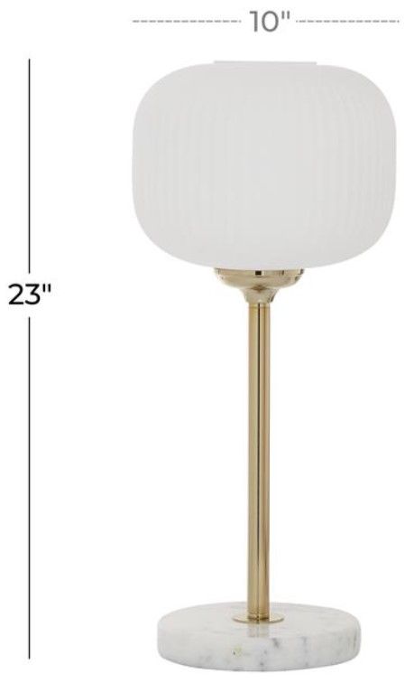 Deco Marche White Table Lamp-2