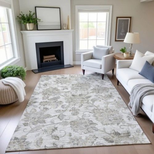 Dalyn™ Rug Company Silk Road SR2 Linen 5' x 8' Area Rug-4