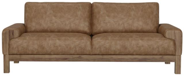 International Furniture Direct Sedona Cognac Sofa-2