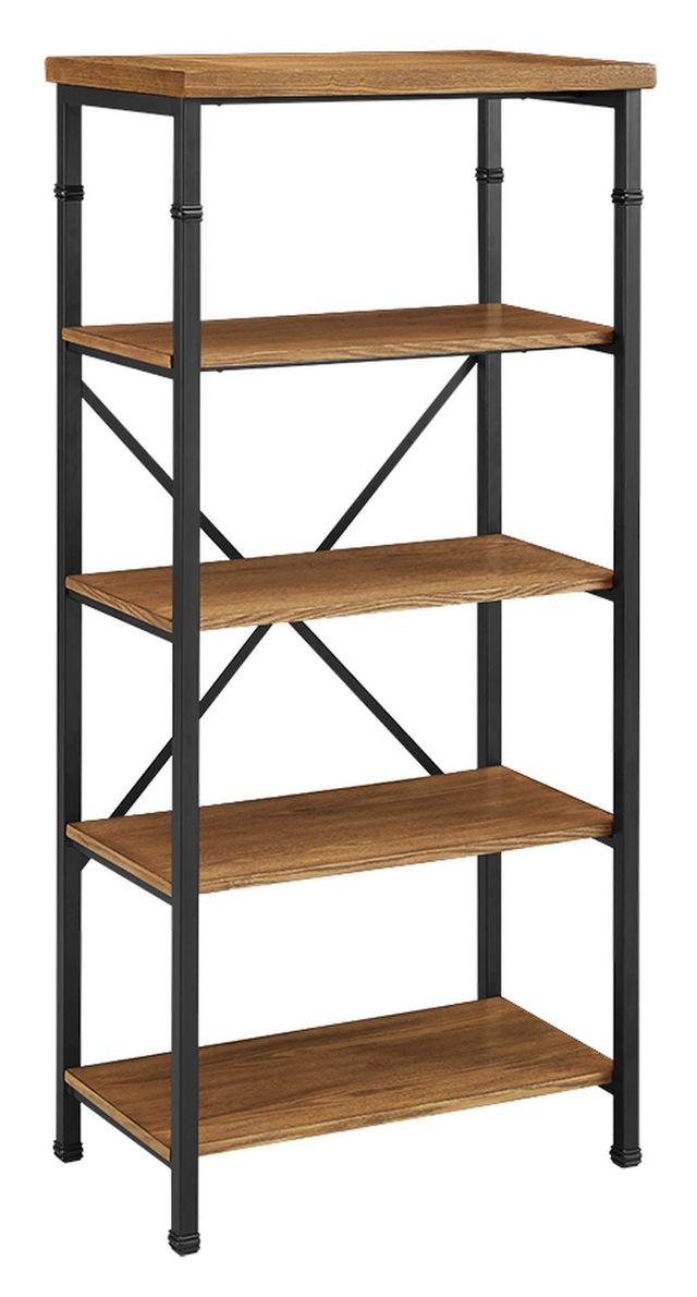 Linon Austin Austin Brown Bookcase-0