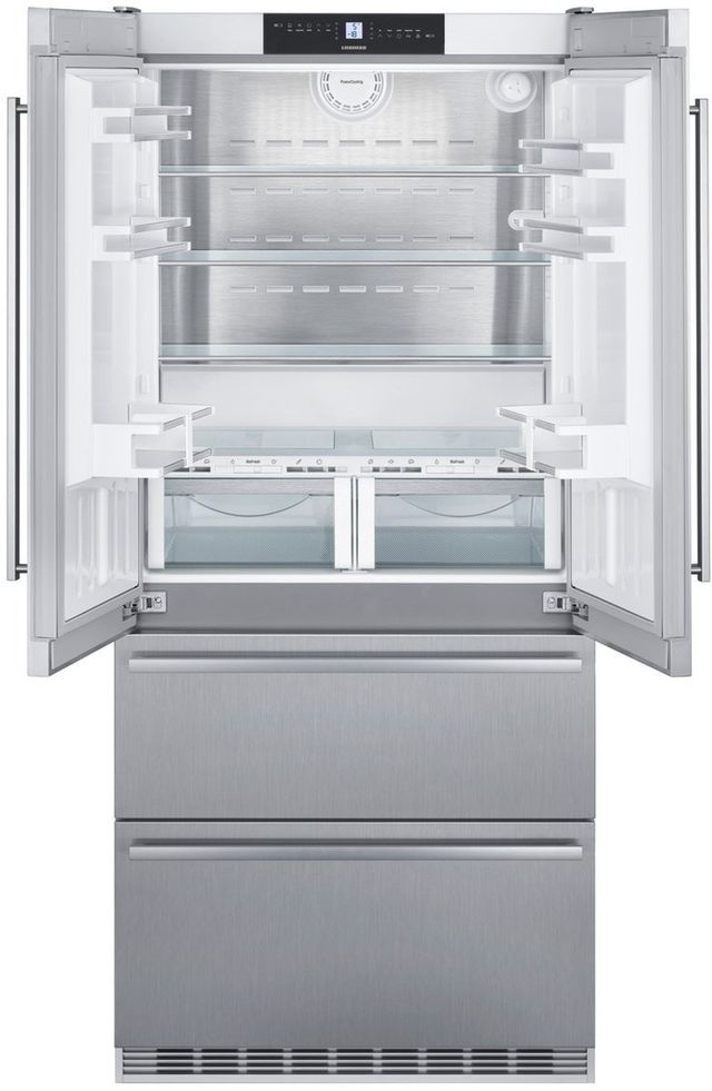 Liebherr 36 in. 18.9 Cu. Ft. Stainless Steel French Door Refrigerator-1