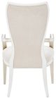 Michael Amini® La Marisia Creamy Pearl Dining Arm Chair-4