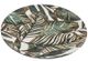 A & B Home Multi-Colored Botanical Print Plastic Charger Plate-1