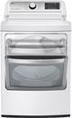 LG 7.3 Cu. Ft. White Front Load Electric Dryer-3