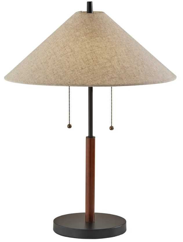 Adesso® Palmer Black Table Lamp-0