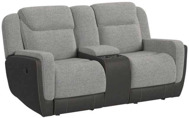 Elements International Hornet Rancho Gray Manual Reclining Loveseat-0