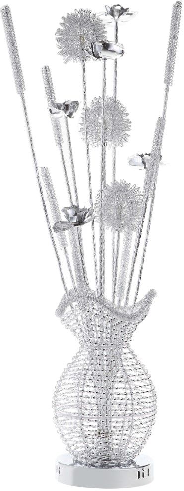 Homelegance® Bellflower Chrome Table Lamp-0