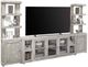 aspenhome® Avery Loft Limestone Left Facing Floating Shelf Pier-1