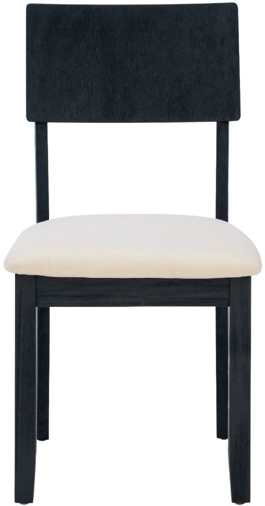 Linon Jordan 2-Piece Dark Charcoal Side Chair-2