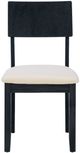 Linon Jordan 2-Piece Dark Charcoal Side Chair-2