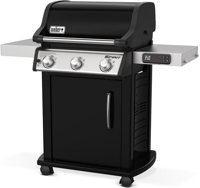 Weber® Spirit 50" Black Liquid Propane Freestanding Grill-2