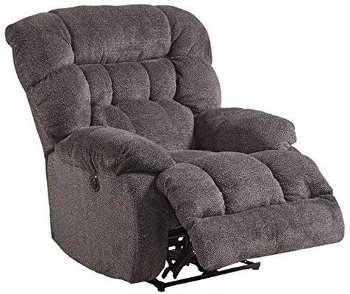 Catnapper® Daly Cobblestone Chaise Swivel Glider Recliner-1