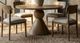 Liberty Furniture Briarcrest 5-Piece Taupe/Tobacco Optional Pedestal Dining Table Set-0