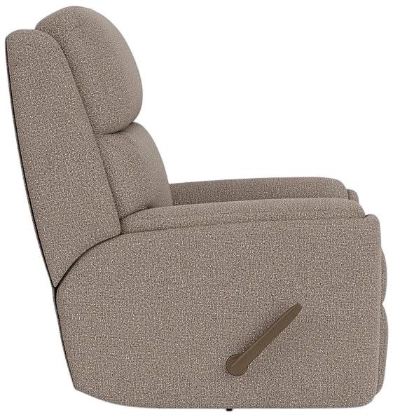 Flexsteel® Rio Brown Granite Swivel Gliding Recliner-2