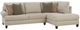Benchcraft® Steelwater Retreat 2-Piece Latte Right-Arm Facing Sectional and Chaise-0