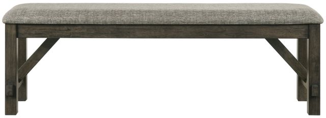 New Classic® Home Furnishings Gulliver Gray/Rustic Brown Bench-2