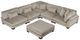 Homelegance® Traverse 6-Piece Taupe 135" Modular Sectional with Ottoman-0