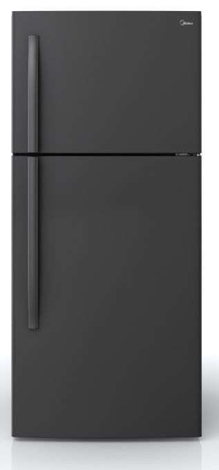 Midea® 30 in. 18.0 Cu. Ft. Black Top Freezer Refrigerator-0