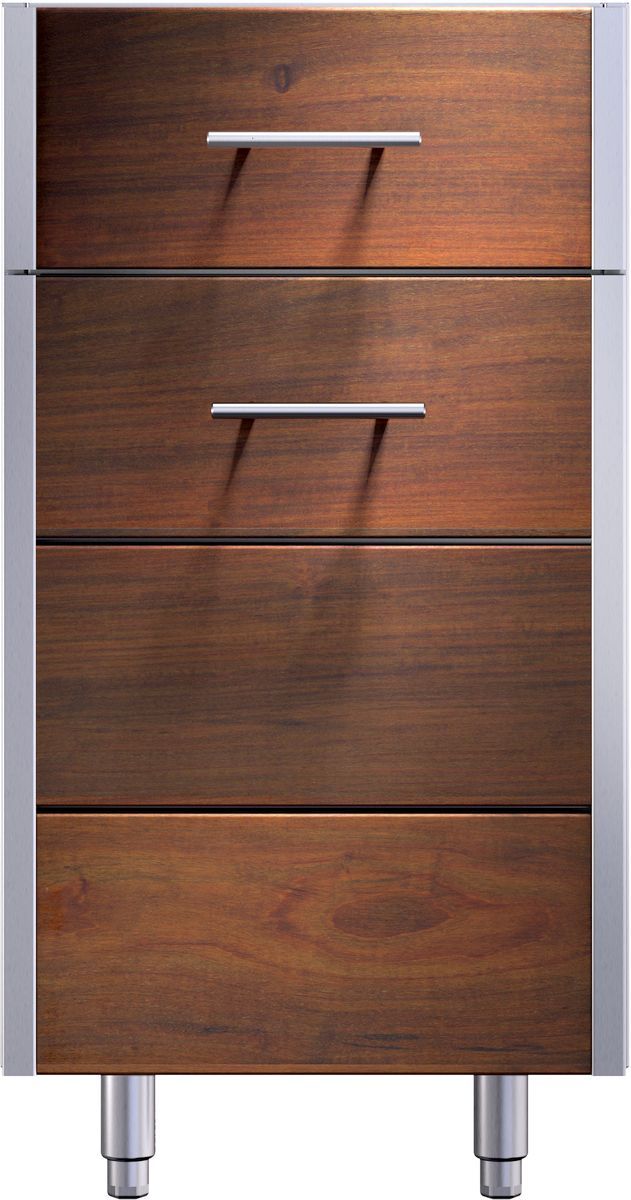 Kalamazoo™ Arcadia Series 18" Ipe Wood Outdoor Door and Drawer Combo