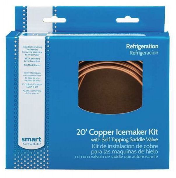 Frigidaire 20' Copper Waterline Kit -1