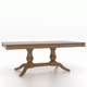 Canadel Customizable Gourmet 82" VS Base Dining Table with One Removable Leaf-1