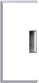 Vent A Hood® Premium Power Lung® 40" White Wall Mounted Insert Liner-1