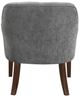 Homelegance® Rebecca Charcoal/Espresso Accent Chair-4