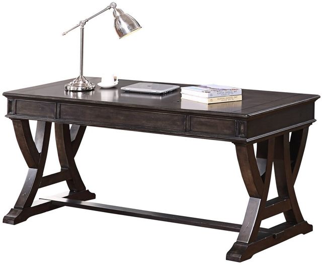Parker House® Washington Heights Washed Charcoal Writing Desk-1
