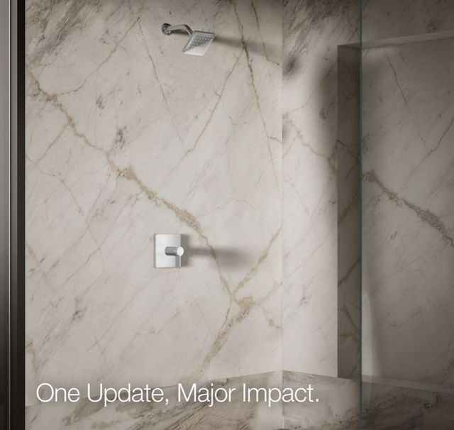 KOHLER® Parallel® Polished Chrome 1.25 GPM Single-Function Showerhead-4
