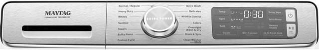 Maytag® White Front Load Washer & Electric Dryer Laundry Pair-5